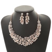 SET704 - Elegant Carved Hollow Necklace Set